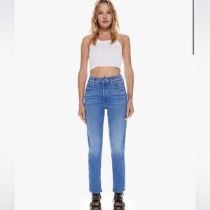 Mother The Tomcat Ankle Jeans in Layover